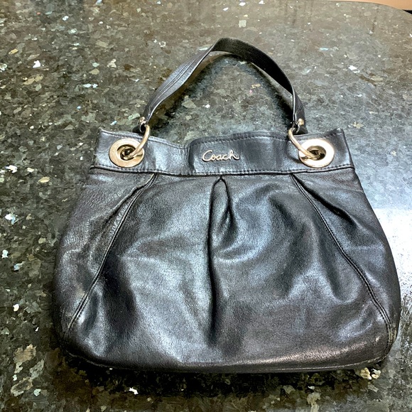 Coach Handbags - Coach Ashley Pleated Shoulder bag